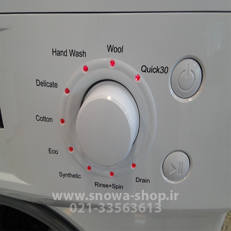 ماشین لباسشویی مدل SWD-274WF اسنوا ظرفیت 7 کیلوگرم