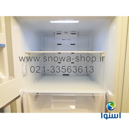 یخچال فریزر دوقلو هایپر استیل اسنوا Snowa Hyper Twin Side By Side Refrigerator Stainless Steel Freezer SN5-1019GW