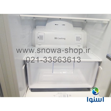 یخچال فریزر دوقلو هایپر استیل اسنوا Snowa Hyper Twin Side By Side Refrigerator Stainless Steel Freezer SN5-1019GW