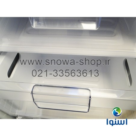 یخچال فریزر دوقلو هایپر استیل اسنوا Snowa Hyper Twin Side By Side Refrigerator Stainless Steel Freezer SN5-1019GW