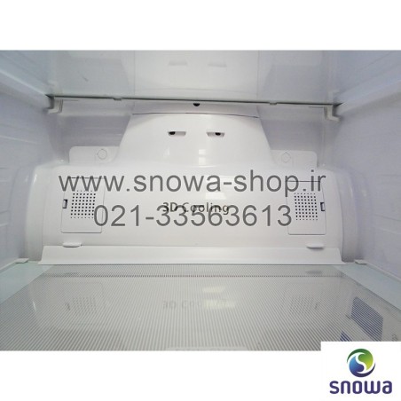 یخچال فریزر دوقلو هایپر استیل اسنوا Snowa Hyper Twin Side By Side Refrigerator Stainless Steel Freezer SN6-1019SS