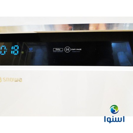 ماشین ظرفشویی  SDW-A11W اسنوا ظرفیت 13 نفره 156 پارچه Snowa