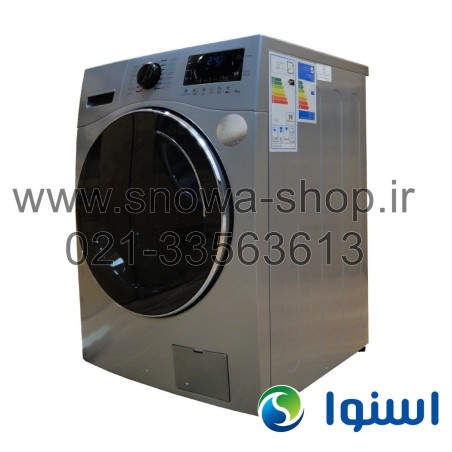 ماشین لباسشویی SWM-94S51  نقره ای اسنوا ظرفیت 9 کیلوگرم  Snowa Add Wash