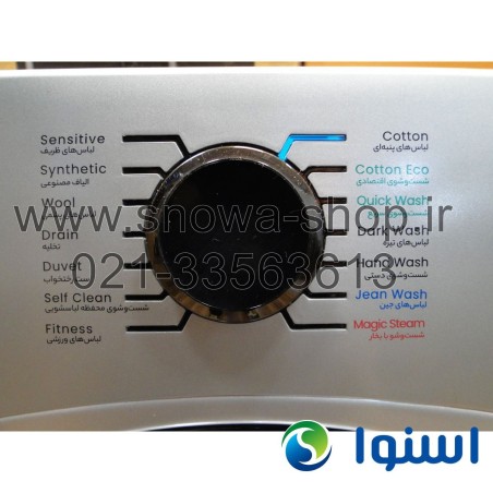 ماشین لباسشویی SWM-E91S  نقره ای اسنوا ظرفیت 9 کیلوگرم  Snowa Add Wash