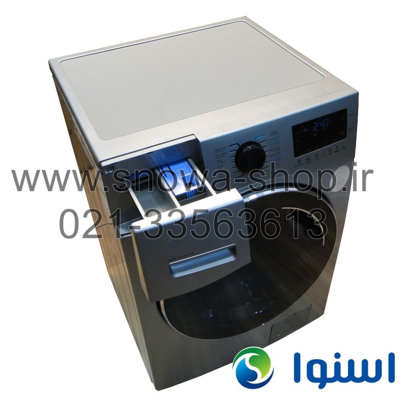 ماشین لباسشویی SWM-E91S  نقره ای اسنوا ظرفیت 9 کیلوگرم  Snowa Add Wash