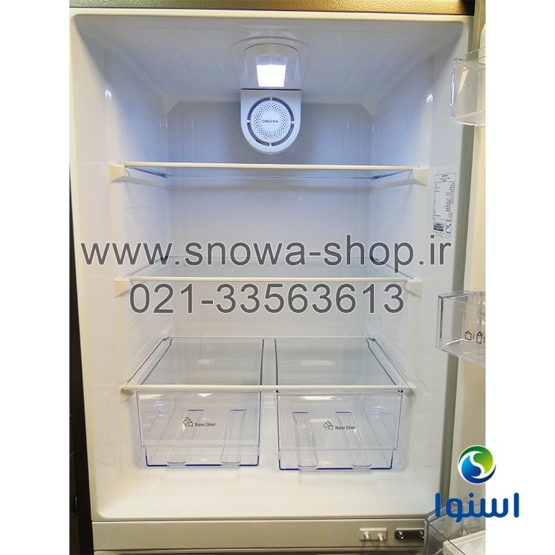 یخچال فریزر مدل SN4-2024TI اندازه 24 فوت اسنوا   Snowa Refrigerator Freezer