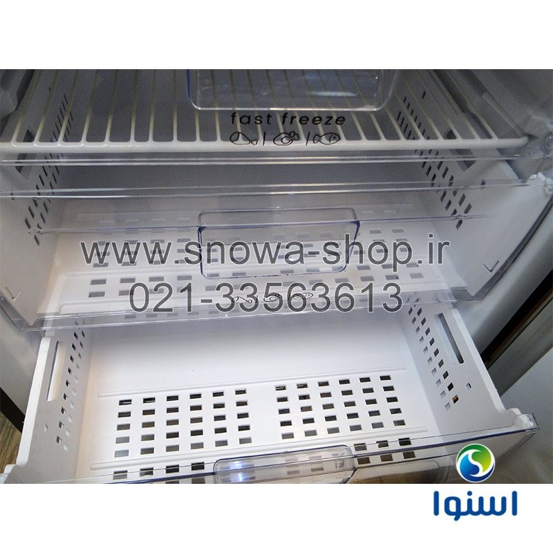 یخچال فریزر مدل SN4-2024TI اندازه 24 فوت اسنوا   Snowa Refrigerator Freezer