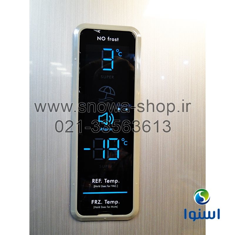 یخچال فریزر مدل SN4-2024TI اندازه 24 فوت اسنوا   Snowa Refrigerator Freezer