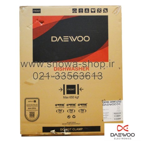 ماشین ظرفشویی DDW-30W1252 دوو  Dishwasher Daewoo Electronics