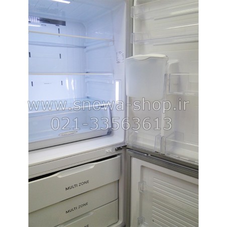 یخچال و فریزر اسنوا پرفکت هوشمند فریزر پایین Snowa Smart Refrigerator Freezer Perfect SBDi-L300-SS