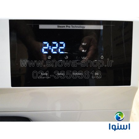 ماشین لباسشویی مدل SWM-81W20 اسنوا ظرفیت 8 کیلوگرم Snowa Washing Machine