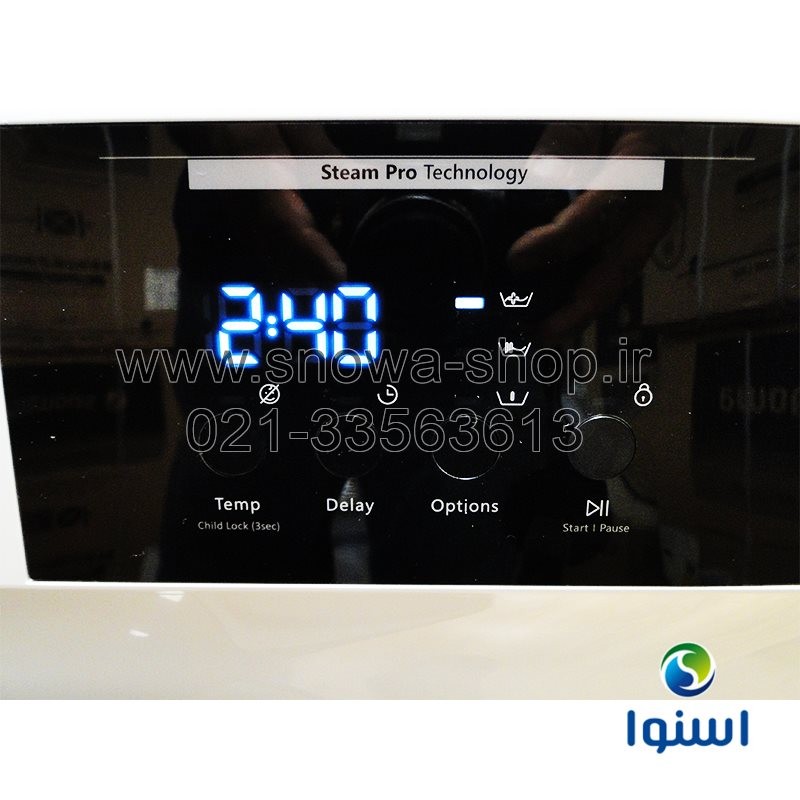 ماشین لباسشویی مدل SWM-81W20 اسنوا ظرفیت 8 کیلوگرم Snowa Washing Machine