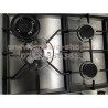اجاق گاز صفحه ای توکار 5 شعله اسنوا استیل Snowa Built-In Gas Cooker Stainless Steel