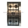 اجاق گاز صفحه ای توکار 5 شعله اسنوا G112 استیل  Snowa Built-In Gas Cooker Stainless Steel