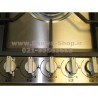 اجاق گاز صفحه ای توکار 5 شعله اسنوا G112 استیل  Snowa Built-In Gas Cooker Stainless Steel