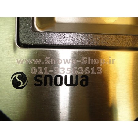 اجاق گاز صفحه ای توکار 5 شعله اسنوا G112 استیل  Snowa Built-In Gas Cooker Stainless Steel