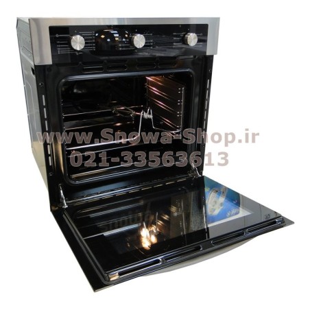 فر و گریل توکار برقی و گازی اسنوا O202 شیشه ای سکوریت   Snowa Built-In Safety Glass Grill-Oven