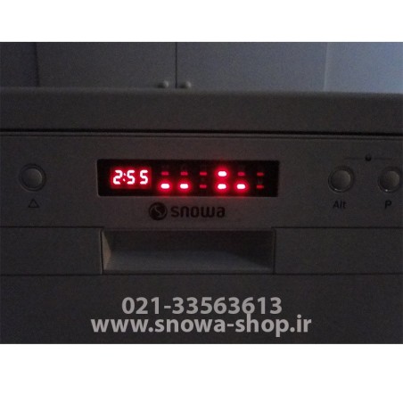 ماشین ظرفشویی مدل SWD-140W اسنوا ظرفیت 14 نفره 168 پارچه