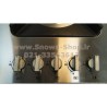 اجاق گاز صفحه ای توکار 5 شعله اسنوا SS-19571 استیل  Snowa Built-In Gas Cooker Stainless Steel