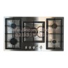اجاق گاز صفحه ای توکار 5 شعله اسنوا SS-19568 استیل  Snowa Built-In Gas Cooker Stainless Steel