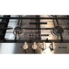 اجاق گاز صفحه ای توکار 5 شعله اسنوا SS-19565 استیل  Snowa Built-In Gas Cooker Stainless Steel
