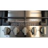 اجاق گاز صفحه ای توکار 5 شعله اسنوا SS-19564 استیل  Snowa Built-In Gas Cooker Stainless Steel