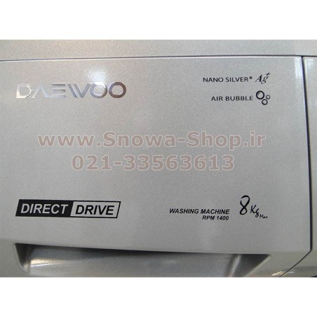ماشین لباسشویی دوو DWK-8112ST ظرفیت 8 کیلویی Daewoo Washing Machine