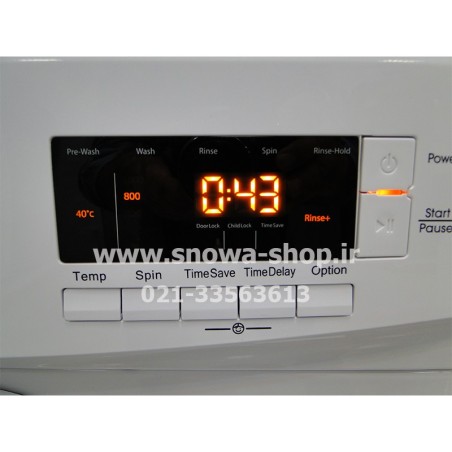 ماشین لباسشویی مدل SWD-164W اسنوا ظرفیت 6 کیلوگرم Snowa