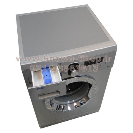 ماشین لباسشویی حایر 6 کیلویی HWM-610S نقره ای Haier Washing Machine