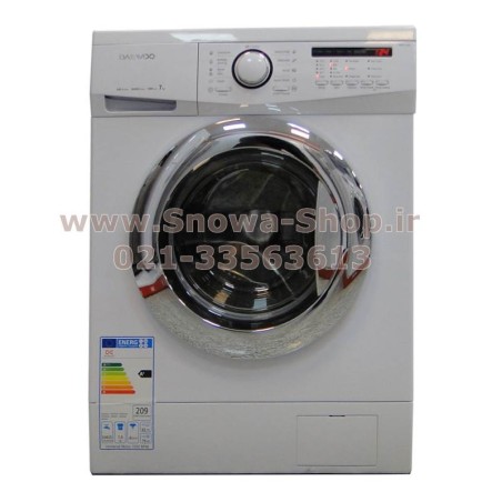 ماشین لباسشویی DWK-7112C دوو الکترونیک 7 کیلویی سفید Daewoo Electronics Washing Machine