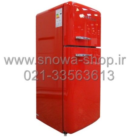 یخچال فریزر امرسان قرمز 16 فوت کلاسیک طرح اسمگ Emersun Classic Refrigerator R600 Red