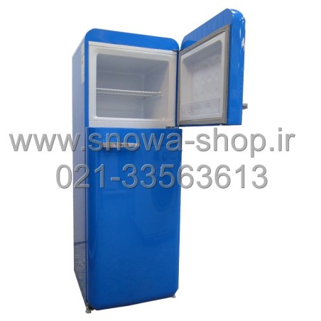 یخچال فریزر امرسان آبی 16 فوت کلاسیک طرح اسمگ Emersun Classic Refrigerator R600 Blue