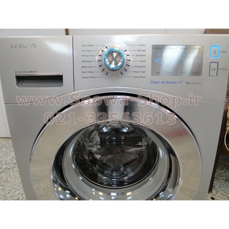 ماشین لباسشویی دوو DWK-Primo93 ظرفیت 9 کیلویی Daewoo Washing Machine