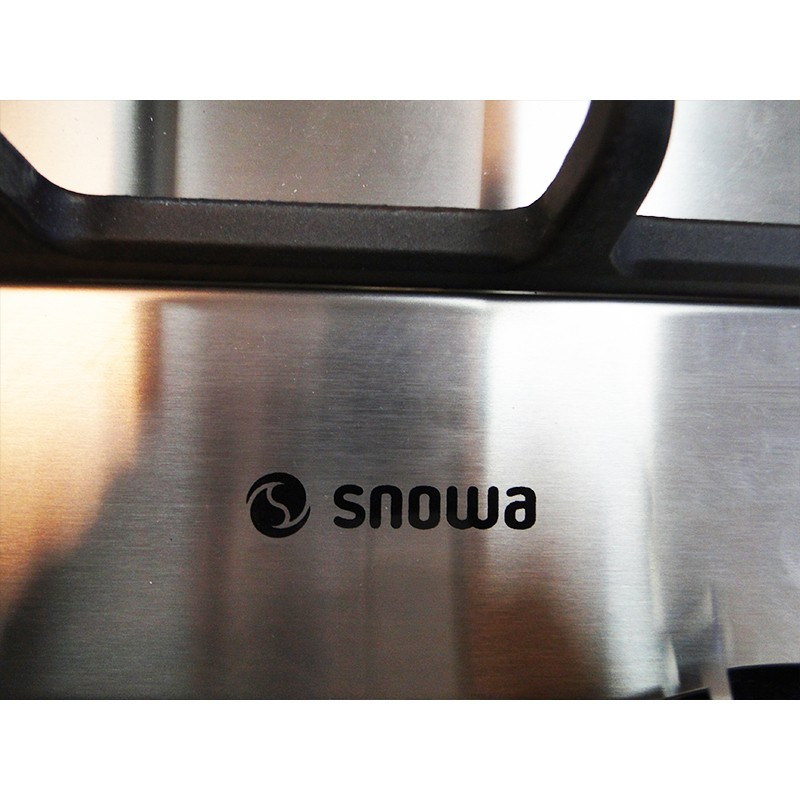 اجاق گاز صفحه ای توکار 5 شعله اسنوا SS-19592 استیل  Snowa Built-In Gas Cooker Stainless Steel