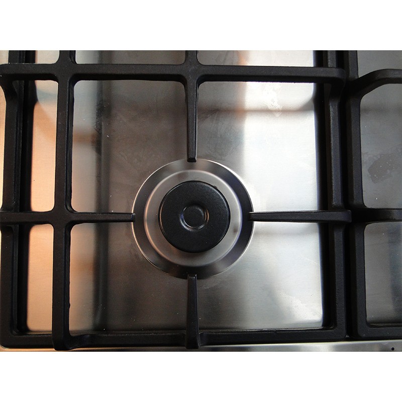 اجاق گاز صفحه ای توکار 5 شعله اسنوا SS-19592 استیل  Snowa Built-In Gas Cooker Stainless Steel