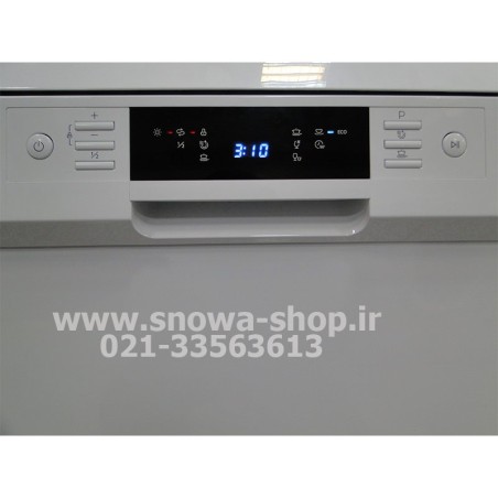 ماشین ظرفشویی مدل SWD-148W اسنوا ظرفیت 14 نفره 168 پارچه Dishwasher Snowa