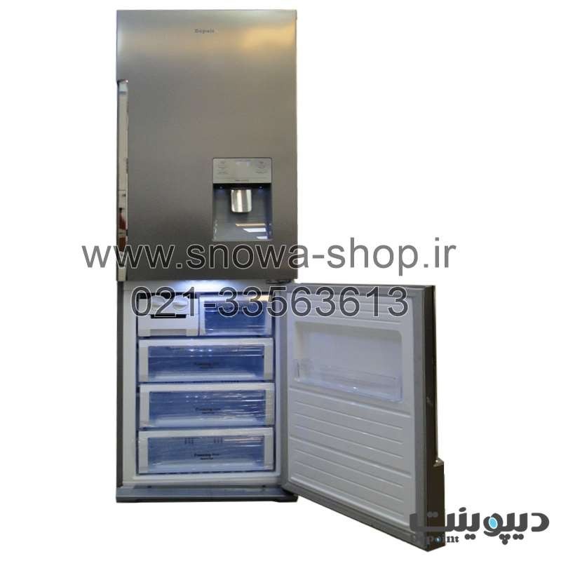 یخچال فریزر دیپوینت مدل دیسنت استیل Depoint Decent Refrigerator Freezer