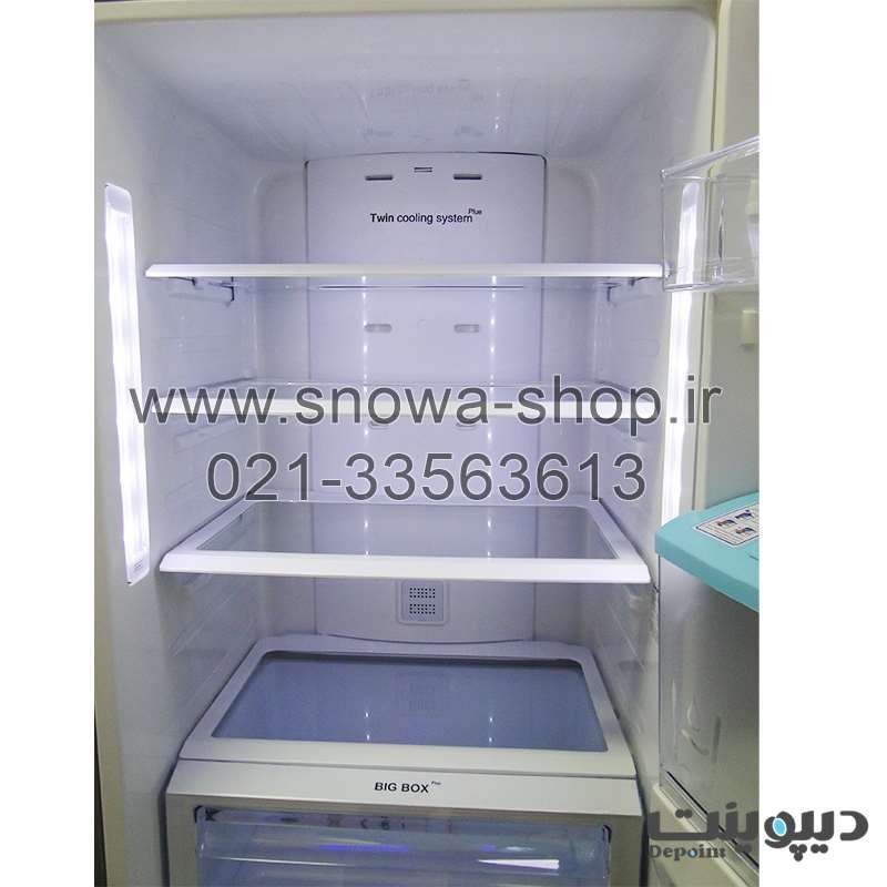 یخچال فریزر دیپوینت مدل دیسنت سفید Depoint Decent Refrigerator Freezer