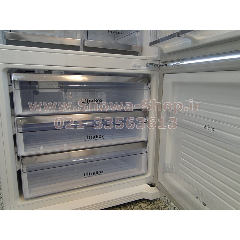 یخچال فریزر  دوو الکترونیک مدل D2BF-0291GW اندازه 28 فوت Daewoo Electronics