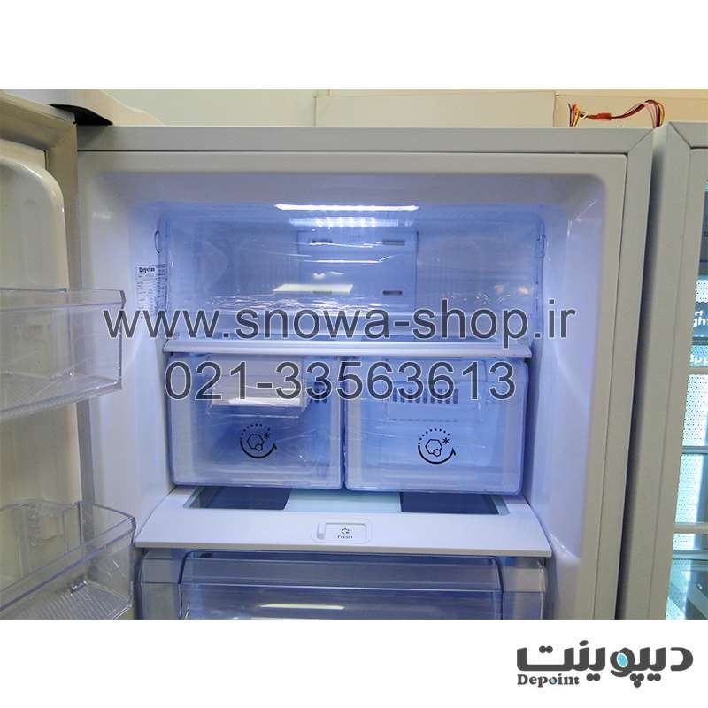 یخچال فریزر دیپوینت دوقلو استیل سری مکس Depoint Twin Refrigerator Stainless Steel Freezer Max-D Series