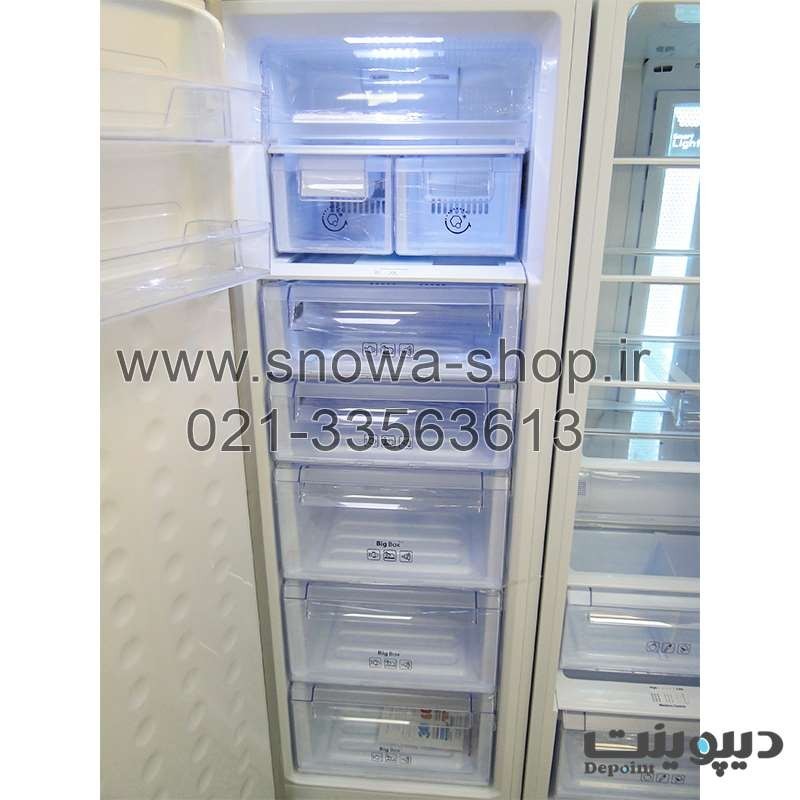 یخچال فریزر دیپوینت دوقلو استیل سری مکس Depoint Twin Refrigerator Stainless Steel Freezer Max-D Series