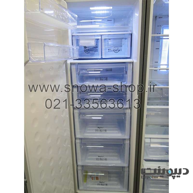 یخچال و فریزر دوقلو دیپوینت استیل یخساز اتوماتیک Depoint Twin Refrigerator Freezer NF14 D5i