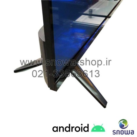 نمای پایه تلویزیون 43 اینچ هوشمند اسنوا مدل Snowa Android LED TV SSD-43SA625