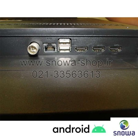 USB LAN HDMI تلویزیون 43 اینچ هوشمند اسنوا مدل Snowa Android LED TV SSD-43SA625