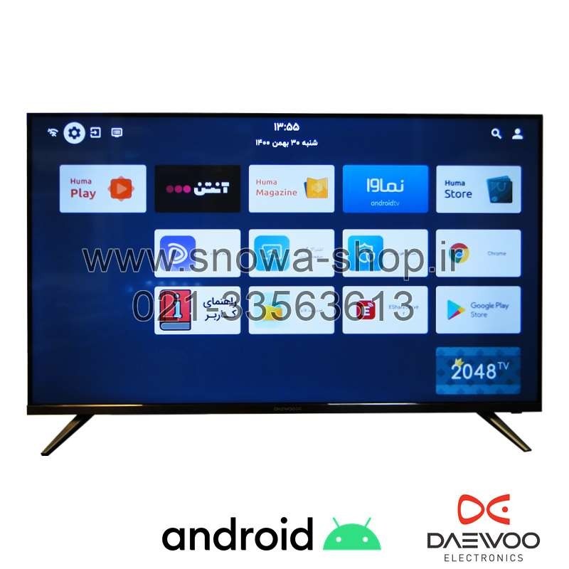 تلویزیون هوشمند 43 اینچ دوو الکترونیک Daewoo Electronics Android LED TV DSL-43K5750