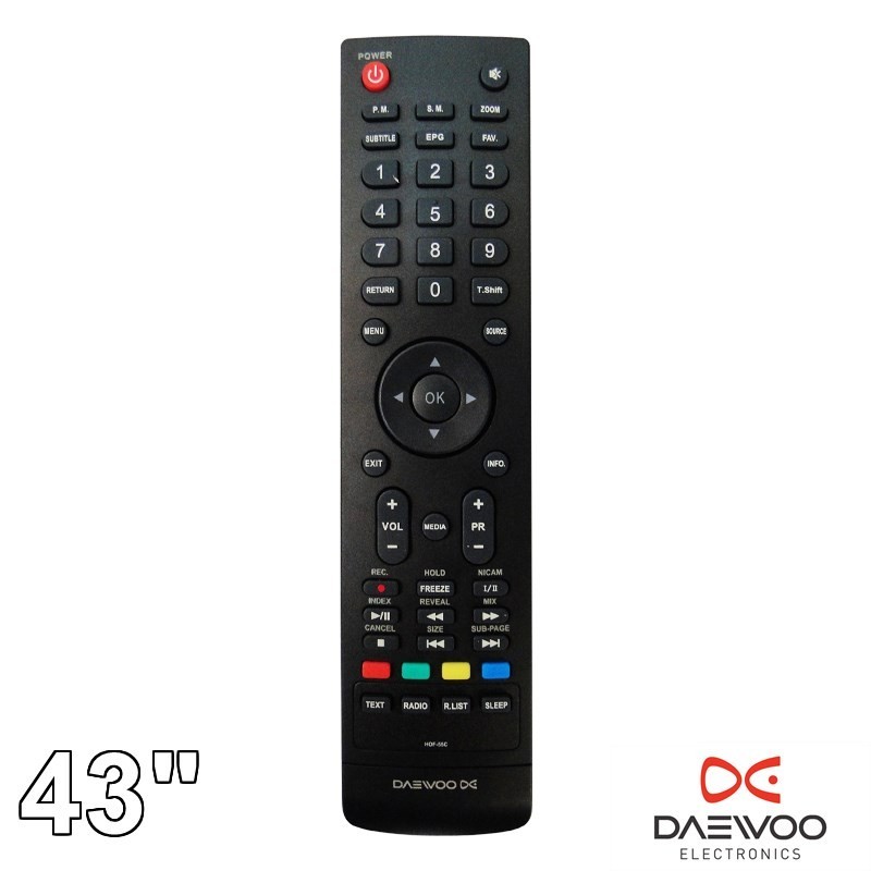 تلویزیون 43 اینچ دوو الکترونیک مدل Daewoo Electronics LED TV DLE-43K4311