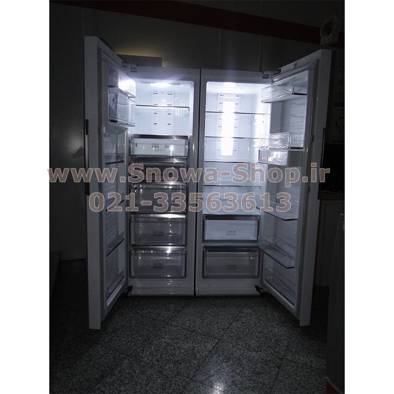 یخچال و فریزر دوقلو دوو الکترونیک D4LR-0020MW D4LF-0020MW  سایز 38 فوت Freezer Daewoo Electronics Twin Refrigerator