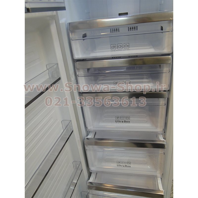 یخچال و فریزر دوقلو دوو الکترونیک D4LR-0020GW D4LF-0020GW  سایز 38 فوت Freezer Daewoo Electronics Twin Refrigerator