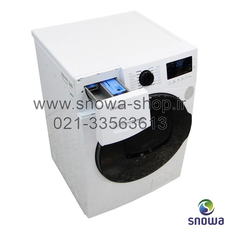 ماشین لباسشویی مدل  SWM-84616 Wash in Wash اسنوا ظرفیت 8 کیلوگرم  Snowa Add Wash