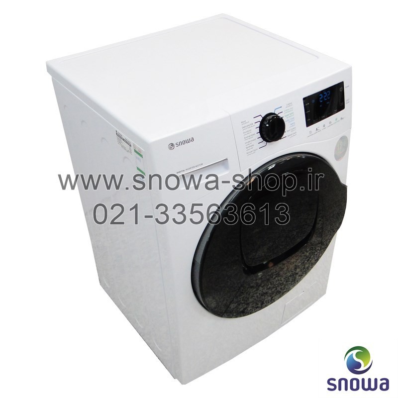 ماشین لباسشویی مدل  SWM-84616 Wash in Wash اسنوا ظرفیت 8 کیلوگرم  Snowa Add Wash